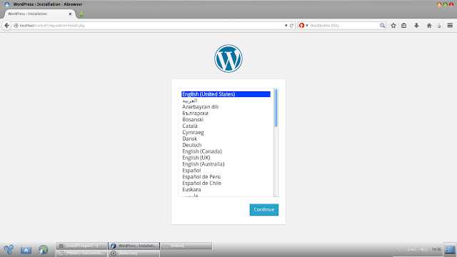 Cara mudah Install wordpress di Linux