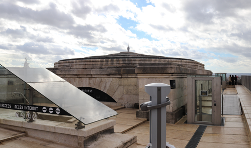 Arc de Triomphe Roof Observation Deck Paris France