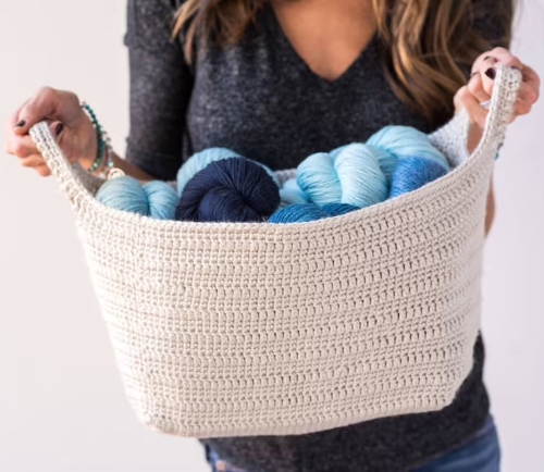 Pattern for Crochet Baskets