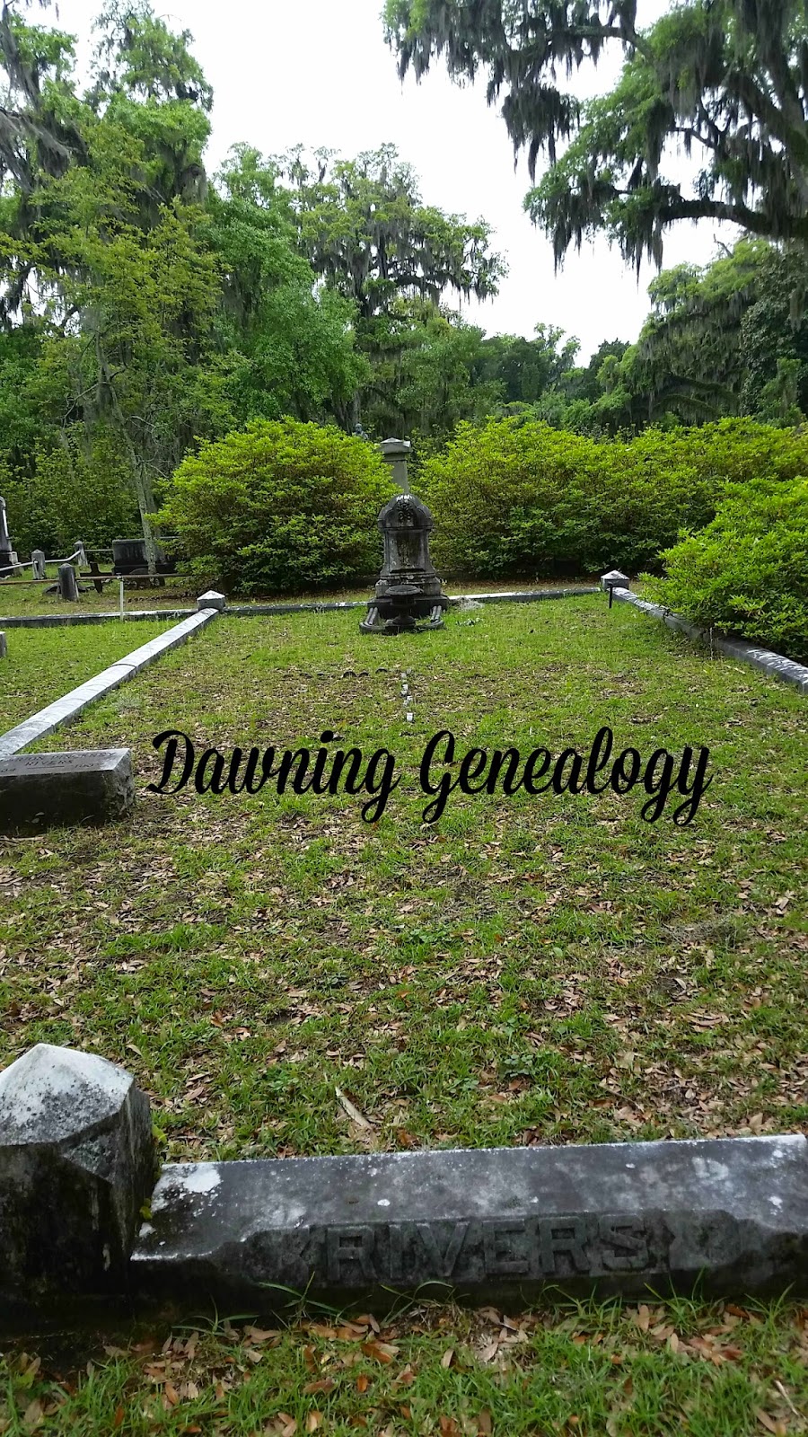 Dawning Genealogy: My Visit to Bonaventure Cemetery in Savannah, Georgia  for Horace Rivers and Family