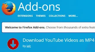 Download YouTube Videos In MP4 With Firefox Extension