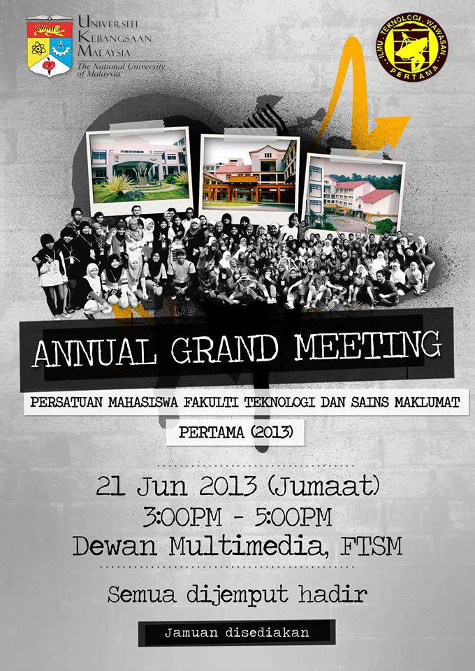 Annual Grand Meeting (AGM) PERTAMA Sesi 2013/2014