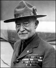 Robert Baden-Powell vers 1920.