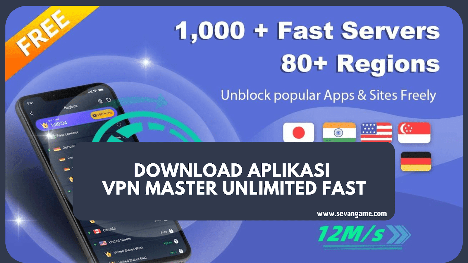 Download Aplikasi VPN Master Unlimited Fast