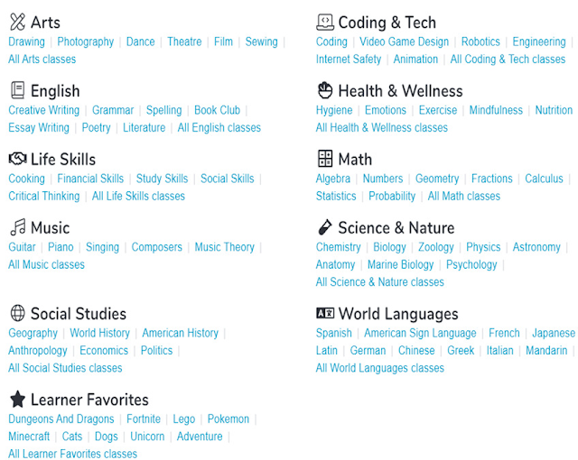 Outschool: Small-group-Virtual After-school Activity Classes