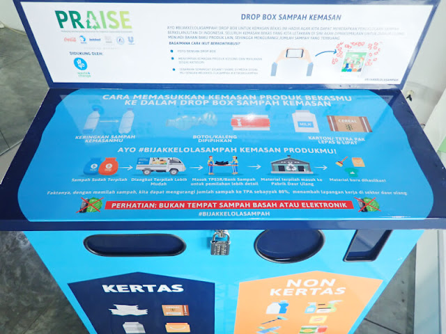 Dropping Box untuk Membantu Memilah dan Mendaur Ulang Sampah