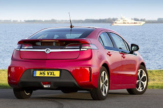 Vauxhall Ampera (2012) Rear Side