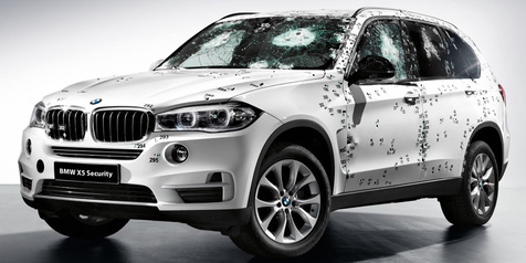 BMW X5 Terbaru Punya Tubuh Kekar Anti Peluru