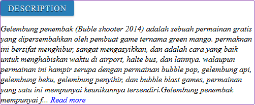 Gelembung penembak game review