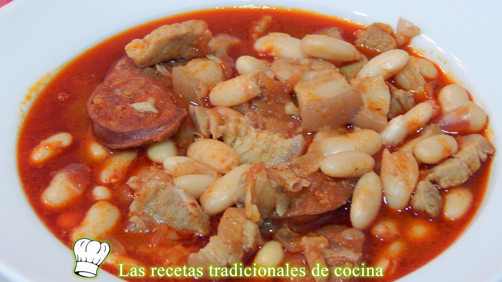 Receta fácil de alubias a la Riojana