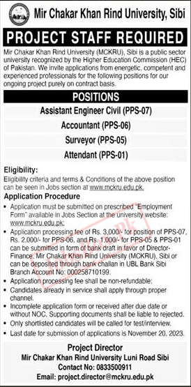Mir-Chakar-Khan-Rind-University-jobs