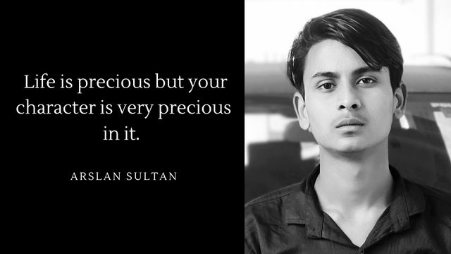 Arslan Sultan Quotes about life