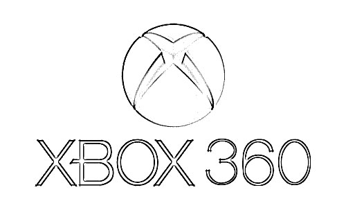 Download XBOX 360 Logo Sketch - Image Sketch