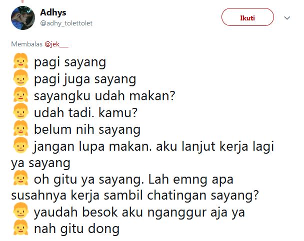 15 Meme Obrolan 'Pasangan Kekasih' Ini Kocaknya Ngeselin Banget