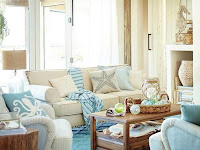 Blue And Beige Living Room Decor