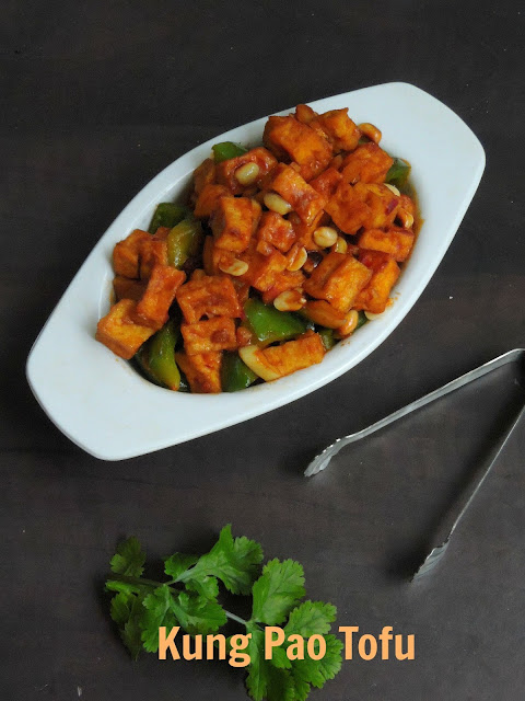 Kung Pao Tofu, Vegan Kung Pao