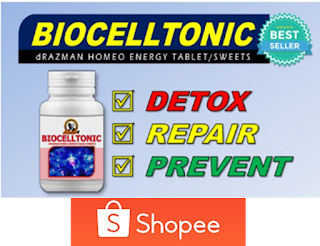 Dapatkan dRAZMAN BIOCELLTONIC di Shopee Sekarang