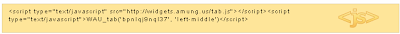 Add JavaScript to blogger