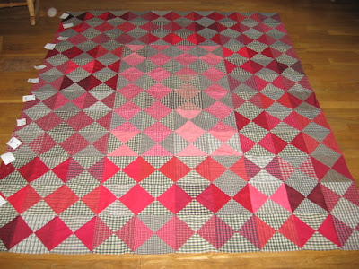 Hourglass Quilt Time Flies