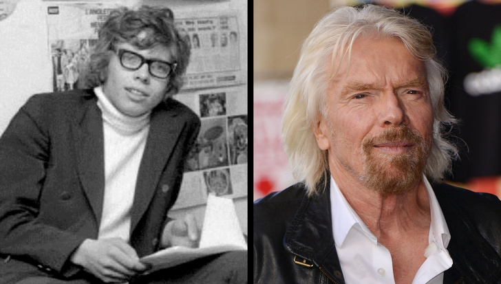 10 Then And Now Pictures Of Famous Millionaires Show How Different They Were In Their Youth