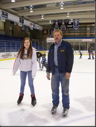 dad and daughter