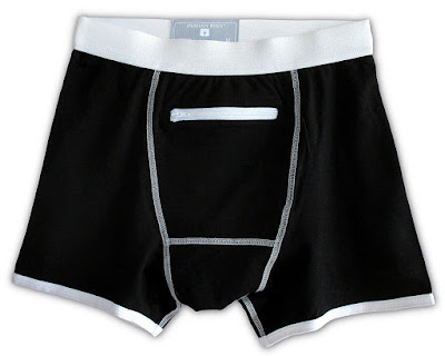 Speakeasy Briefs, Men's Stash Underwear With a Secret Stash Pocket In The Front
