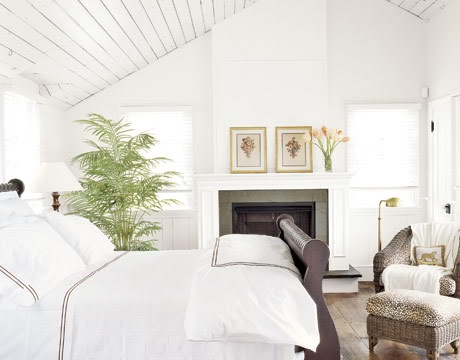 beautiful room - traditional style white master bedroom