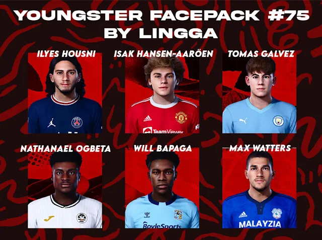 Youngster Facepack V75 For eFootball PES 2021
