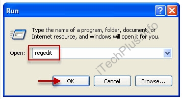 Sử dụng Registry Edit