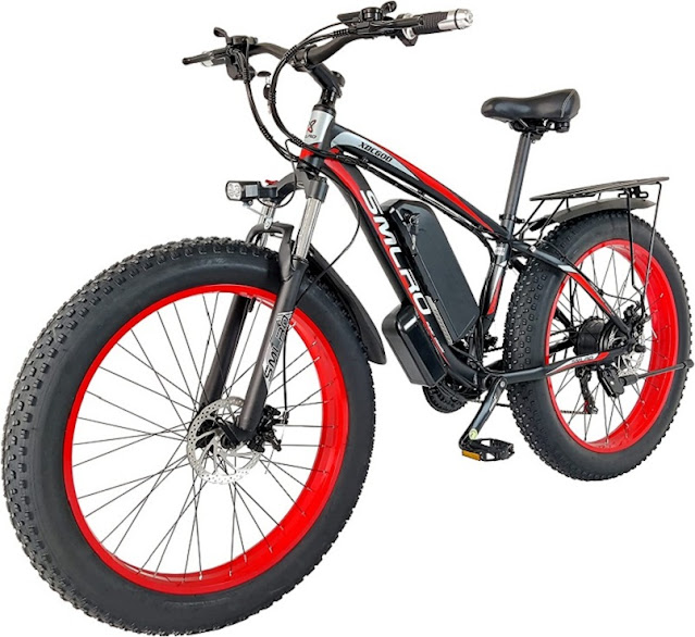 YinZhiBoo SMLRO Fat Tire Electric Mountain Bike