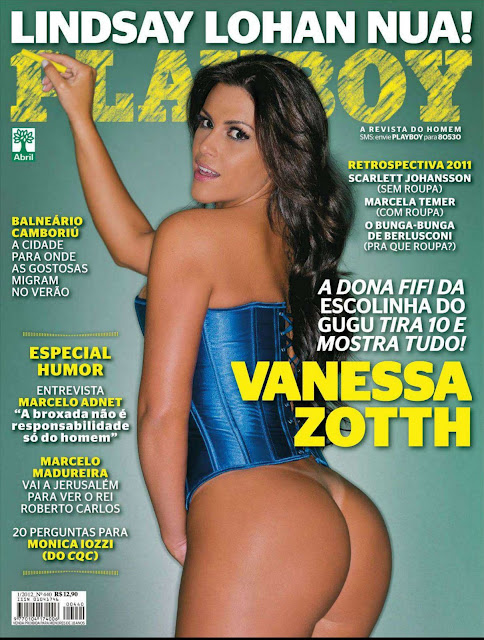 Vanessa Zotth Playboy Brazil January 2012