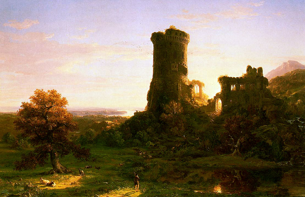 thomas cole journey of life. The Present, by Thomas Cole