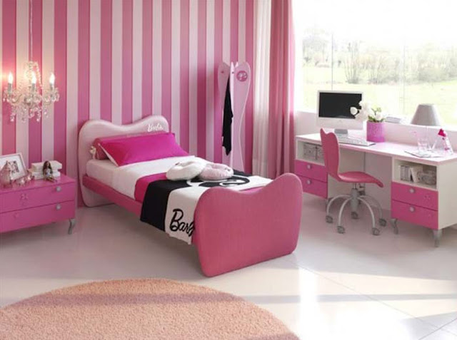 Black And Pink Bedroom Ideas