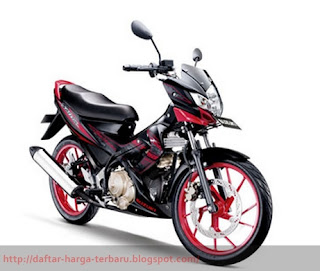 Harga-Spesifikasi-Model Motor Satria F150 Black Fire