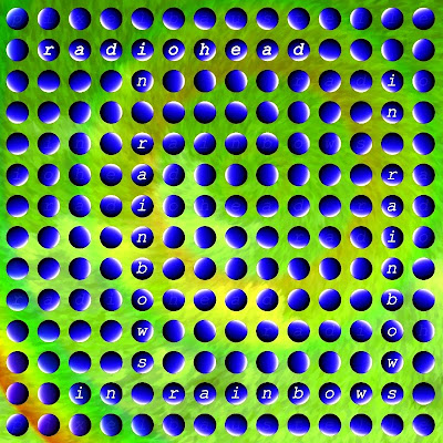 Radiohead In Rainbows Optical Illusion