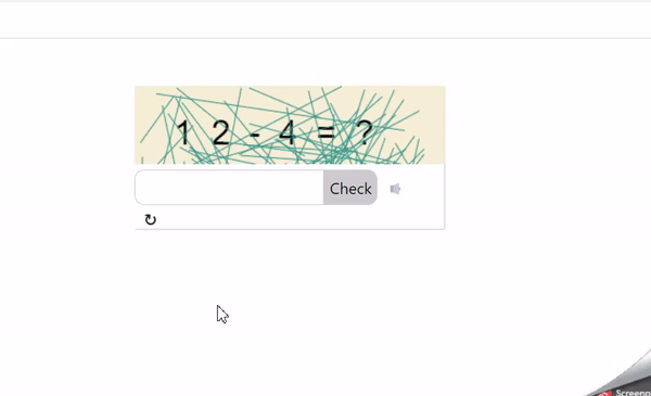 How To Implement Mathematics Captcha In Angular