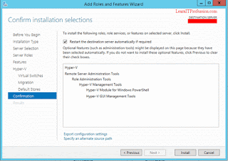 how to install hyper-v on windows server