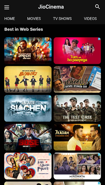 Top 10 Best  Web series On  Jio Cinema In  Hindi