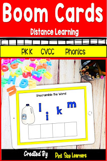 Boom Cards | CVCC Words | Distance Learning | K-1  Blends are formed when two letter sounds "blend" together to form one sound. Blends usually come at the beginning or end of a word. This 28 card deck is focused on the blends at the end of words. There are 3 levels of difficulty color coded for you in the deck. The easiest activity (purple border) asks the students to select 1 of 3 choices for the ending blend heard in the pictured word. The second level (green border) asks the students to select the ending blend of the pictured word and move the 2 letters to the end of the word. The third level (yellow border) asks the students to place all of the letters in the correct order to spell the pictured word
