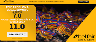 betfair supercuota Barcelona v Espanyol 8-7-2020