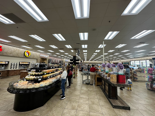 interior of a Bucc-ees in Texas
