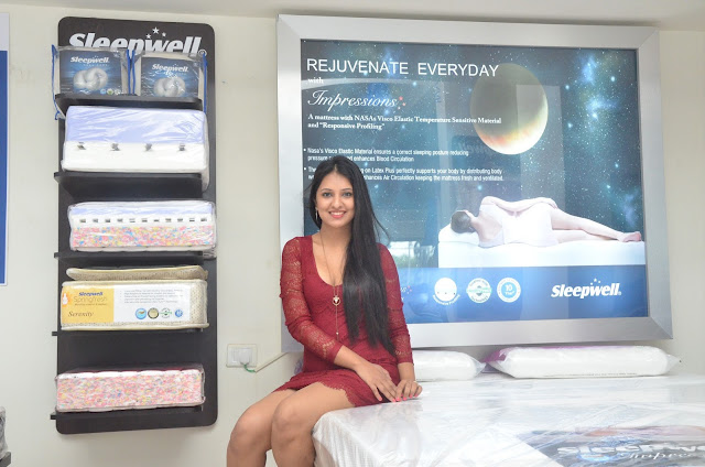 Picture of Actress Nikita Launches Sleepwell World  Showroom in Miyapur