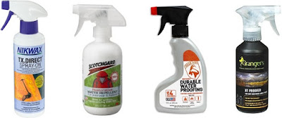 Contoh produk reproofing berjenis spray-in