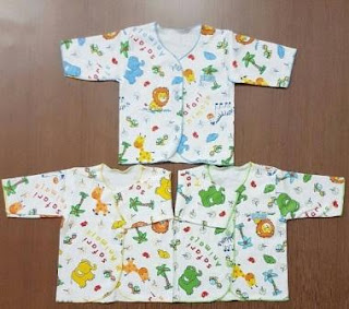 Baju tangan panjang newborn