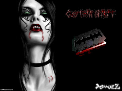 Dark Gothic Girls Desktop Wallpapers