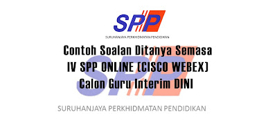 IV SPP ONLINE (CISCO WEBEX) / ( DINI )