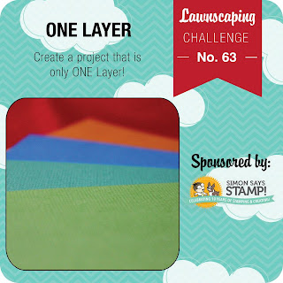 Lawnscaping Challenge #63: One Layer Card