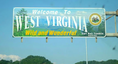 Welcome to West Virginia - State Sign