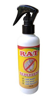 rat repellent : repellent tikus