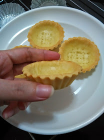 Longan-Beancurd-Tart-Shell